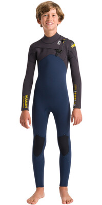 Quiksilver Boys Syncro Series 3/2mm Back Zip Wetsuit HV